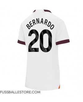 Günstige Manchester City Bernardo Silva #20 Auswärtstrikot Damen 2023-24 Kurzarm